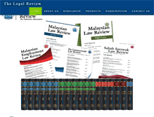 Tablet Screenshot of malaysianlawreview.com
